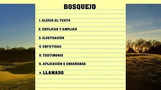 HACER TU PROPIO BOSQUEJO [upl. by Selma]