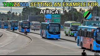 Tanzania Has The BEST Transport System In Africa Dar es Salaam Tanzania BRT System [upl. by Htial]