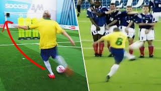 Jimmy Bullard recreates Roberto Carlos INCREDIBLE freekick 💫🔥 [upl. by Marline]