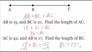 Geometry 12 Using Segments and Congruence [upl. by Isa602]