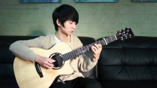 Hisaishi Joe Howls Moving Castle Theme  Sungha Jung [upl. by Eicam]