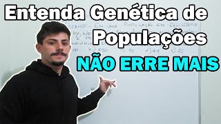 Resolvendo exercícios de Genética de Populações [upl. by Fagen162]