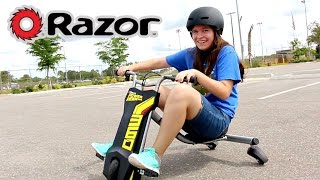 Razor PowerRider 360 Review And Test Drive [upl. by Anauqaj]