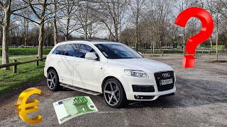 COMBIEN COÛTE 💰 LENTRETIEN🔧DE MON AUDI Q7  Le TRANSPORTEUR [upl. by Inalan]