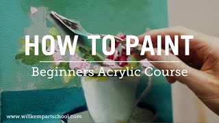 Beginners Acrylic Painting Course [upl. by Idrahs167]