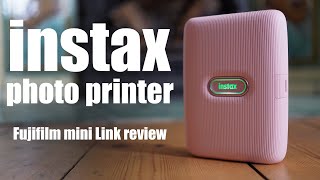 Fujifilm INSTAX mini Link review INSTANT portable photo printer [upl. by Gerry]