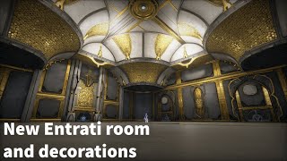 Warframe Dojo Decorating  Entrati RoomDecorations Review [upl. by Remde]