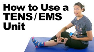 How to Use a TENS  EMS Unit for Pain Relief [upl. by Adnolor]