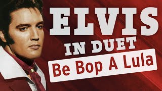 Elvis Presley in duet • Be Bop A Lula • 1956 HD [upl. by Leandre2]