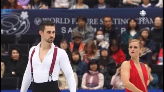 Madison Hubbell amp Zachary Donohue Worlds 2019 Warmup  RD CBC [upl. by Manolo512]