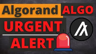 Algorand ALGO Coin Price News Today  Price Prediction and Technical Analysis [upl. by Root]