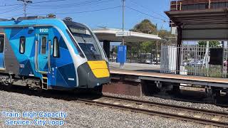 Trains at Oakleigh [upl. by Wolfson]