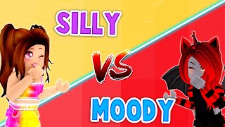 SILLY Vs MOODY In Tower Of Hell Roblox [upl. by Nari]