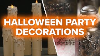 DIY Decoration Ideas For A Halloween Party [upl. by Lani]