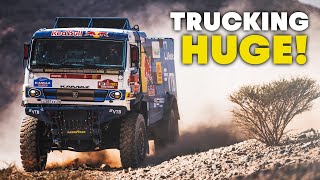 Dakar 2021 Take a Closer Look at the Kamaz Rally Trucks [upl. by Novah698]