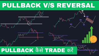 Identify Pullback VS Reversal  Pullback Trading Strategies [upl. by Lorsung]