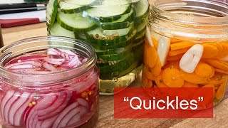 How to QuickPickle Veggies – Its Easy AF [upl. by Britt]