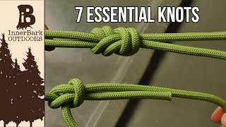 7 Essential Knots You Need To Know [upl. by Taub362]