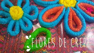 Tutorial Flores de Papel Crepé Corrugado [upl. by Jahdal]