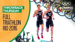 FULL Mens Triathlon  Rio 2016 Replay  Throwback Thursday [upl. by Portugal320]