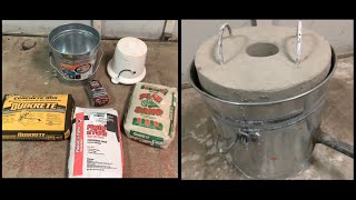 Building the Backyard Metal Foundry  Melt amp Pour [upl. by Lysander]