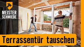 Terrassentür tauschen  HORNBACH Meisterschmiede [upl. by Eul319]