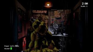 FNaF Golden Freddy Jumpscare [upl. by Atenik]