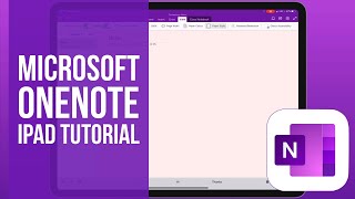 Microsoft OneNote for iPad Tutorial [upl. by Dlorag]