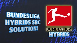 BUNDESLIGA HYBRIDS SBC SOLUTION MADFUT 22 [upl. by Aipmylo35]