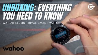 Wahoo ELEMNT Rival Smartwatch Everything You Need to Know [upl. by Schug366]