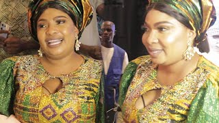 NOLLYWOOD ACTRESS LAIDE BAKARE ARRIVED AT ALH AHMED ALAWIYE ALBUM LISTENING CALLED GOLD [upl. by Whitford]