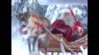 Papá Noel y renos🦌🎅 Salida de Santa Claus en Laponia Finlandia Rovaniemi  Feliz Navida Polo Norte [upl. by Nauhs886]