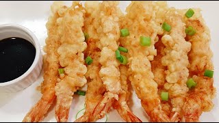 SHRIMP TEMPURA RECIPE  HOW TO COOK TEMPURA SHRIMP  QUICK amp EASY RECIPE [upl. by Gen]