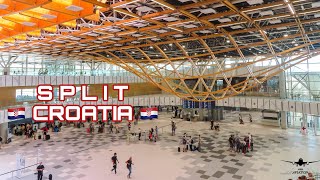 Review of Split Airport  Croatia  New Terminal  STUNNING AIRPORT [upl. by Wolsky458]