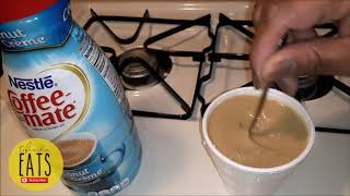 Coffeemate Coconut Crème Creamer Taste Test amp Review [upl. by Duffy]