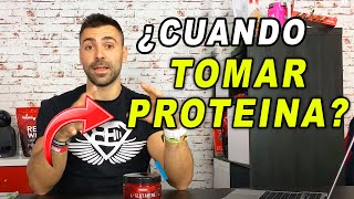 ➤ ¿CUANDO tomar PROTEÍNA  TRUCOS ✅ [upl. by Edyaj971]