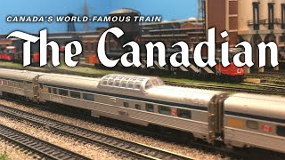 VIA RailCanadian Pacific model train  THE CANADIAN [upl. by Avad]