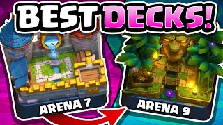 BEST DECKS for Arena 79 in Clash Royale 2021 [upl. by Sidoney]