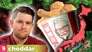 How KFC Became a Christmas Tradition in Japan  Cheddar Examines [upl. by Einaffyt]