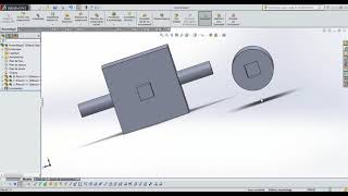 SolidWorks Réaliser un assemblage simple [upl. by Anahir396]