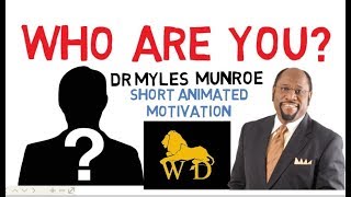 HOW TO KNOW YOUR PURPOSE Principles of Success by Dr Myles Munroe PART 1 [upl. by Thornton]