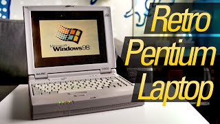 Toshiba Satellite 310CDS A Solid but Boring Retro Laptop [upl. by Greenfield]