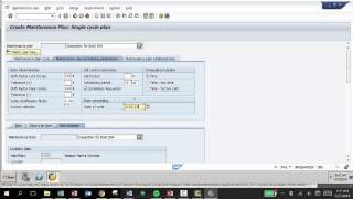 SAP Preventive Maintenance [upl. by Grata290]