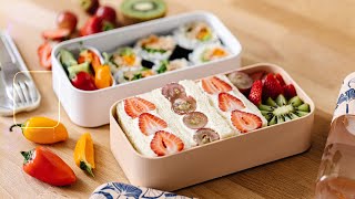 Easy BENTO BOX Lunch Ideas for Summer  EVERYDAY EATS [upl. by Jacklyn]