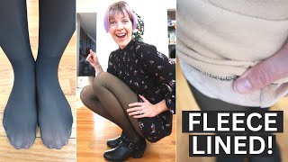 Fleece Lined Tights WHAT [upl. by Clein]