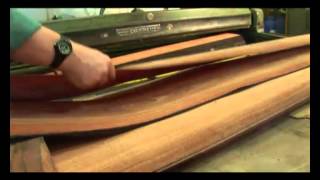 Tranciatura del legno  Wood slicing [upl. by Anitap42]