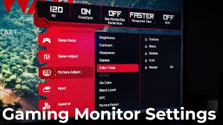 Gaming Monitor Settings [upl. by Daniele]