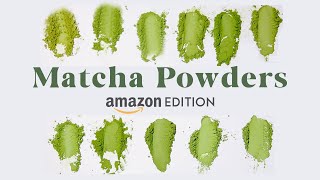 Best amp Worst Amazon Matcha Powders [upl. by Leirrad216]