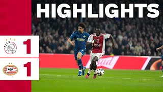 Highlights Ajax  PSV  Eredivisie [upl. by Rodie684]