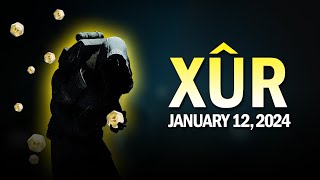 Xur January 12 2024  11224 All 3 Classes Destiny 2 [upl. by Aytak]